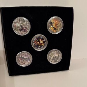 Commemorative Coin Set with Display Case
